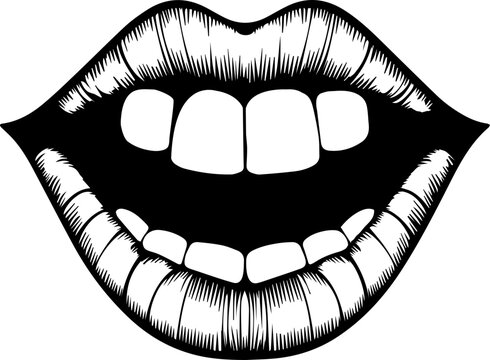 recommend clip art: Lips mouth vector transparent background PNG clipart