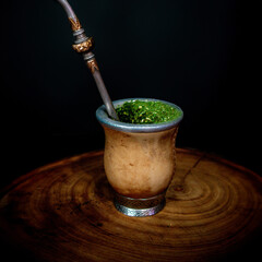 Chimarrao The Traditional Hot Mate Tea of Rio Grande do Sul South of Brazil