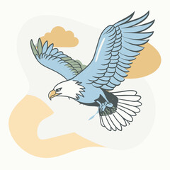 eagle vector illustration