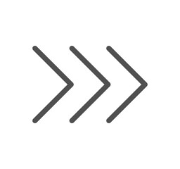 Interface arrows related icon outline and linear vector.

