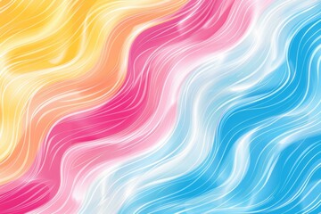 Vibrant abstract gradient wave background in yellow and blue