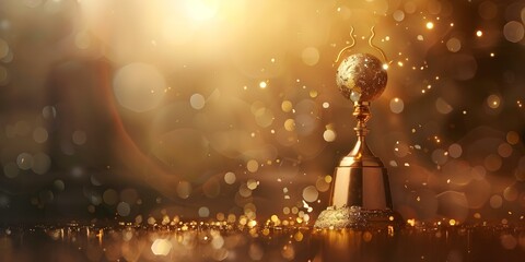 Recognition for talented individuals honor spotlight award for success and achievement. Concept Talent Recognition, Honoring Success, Achievement Awards, Spotlighting Excellence