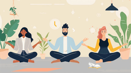 Team attending a wellness workshop on mental health and stress management, wellness workshop, mental health, stress management, employee wellbeing, workplace wellness, health and s