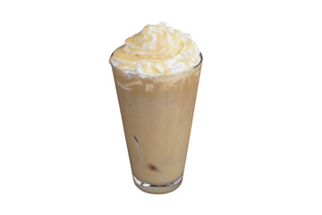 Granita de cafe, Iced coffee with cream