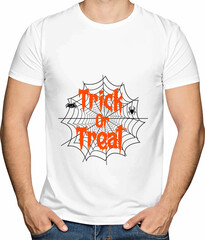 Halloween T-shirt Design Typography