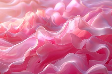 Obraz premium Ethereal Romantic Pink Background Illustration