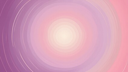 illustration featuring a circular gradient of pink and purple hues. The background is a soft, grainy texture