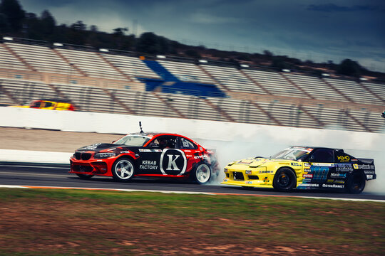 BMW M2 А22 HGK Eurofighter and Edgar Krogeris going fast in drift