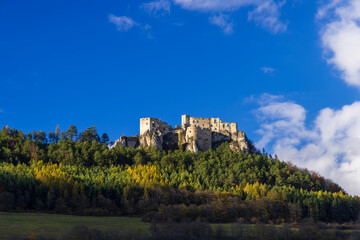 Lietava castle (Lietavsky hrad), Zilina region, Slovakia
