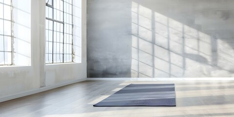 Minimalist Studio Design Enhances Distraction-Free Experience for Men's Yoga and Pilates Practice. Concept Studio Design, Men's Yoga, Pilates, Minimalist, Distraction-Free