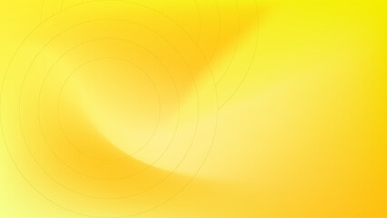 ABSTRACT YELLOW GRADIENT BACKGROUND SMOOTH LIQUID COLORFUL DESIGN WITH GEOMETRIC CIRCLE LINES VECTOR TEMPLATE GOOD FOR MODERN WEBSITE, WALLPAPER, COVER DESIGN 