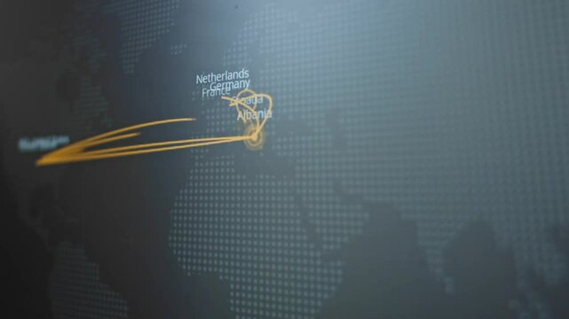 Cyber Attack Global Map live.