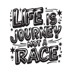 Motivational typography tshirt design template