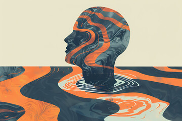 Enhanced Brain Power, Boosting Cognitive Ability, Brain Power Illustration, Mental Strength Concepts, Maximizing Brain Potential