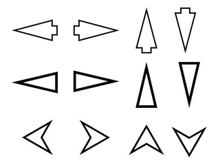 set of arrows