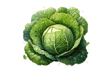 Obraz premium I Love Cabbage (PNG 10800x7200)