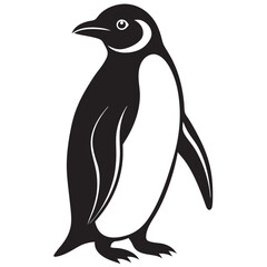 Obraz premium penguin on a white background