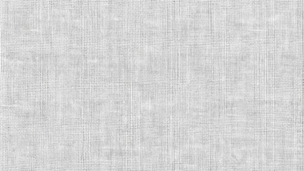 Fototapeta premium Subtle, high-resolution textile texture featuring soft, white linen fabric on a transparent background, ideal for abstract designs, banners, and wallpapers with grayscale displacement maps.