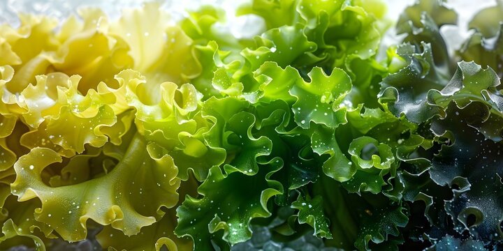 Analysis of Fucus algae colors against white background. Concept Scientific Research, Algae Pigments, Color Analysis, Background Comparison, Fucus Varieties