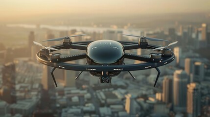 Advanced Drone Technology. Exploration of cutting-edge aerial surveillance