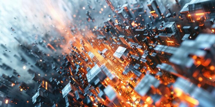 Technological Revolution. Disruption occurs when new technologies change existing structures