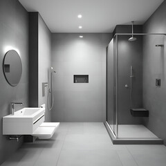 Modern bathroom/washroom interior design