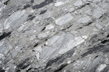 Fototapeta premium Processed collage of mountain cliff rock stone surface texture. Background for banner, backdrop