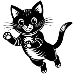 Obraz premium cute cat, generative AI