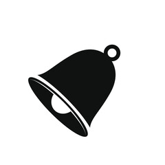 bell icon vector design isolated white background