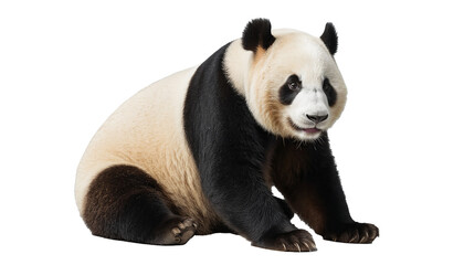 Captivating Close-up Portrait of a Giant Panda