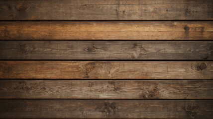 Naklejka premium Fondo de tablón de madera de color marrón oscuro, papel tapiz. Antiguo fondo de madera con textura oscura grunge, la superficie de la antigua textura de madera marrón, vista superior de paneles.