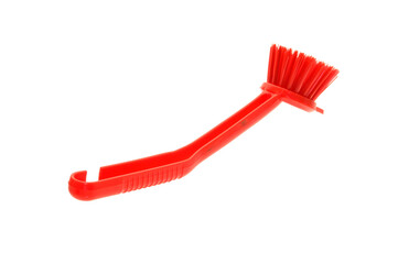 clothes brush isolated on white background