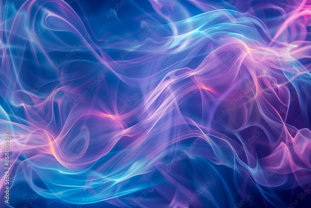 Wall mural abstract colorful background with wave lines. texture for creativity and design