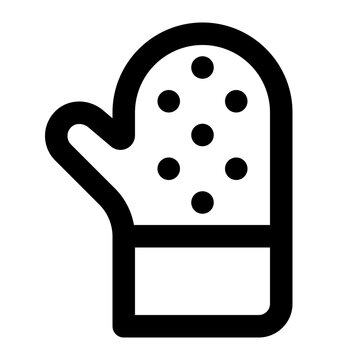recommend clip art: Oven Mitt Icon