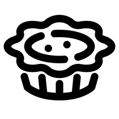 Egg Tart Icon