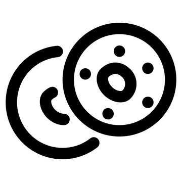 recommend clip art: Bagel Icon