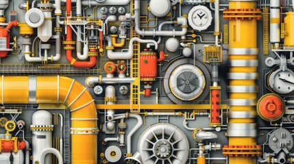 Industrial Machinery and Piping Abstract