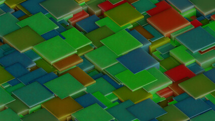 3D 8K Abstract Futuristic Wallpaper Background