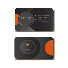 Modern Business Card - Creative and Clean Business Card Template.