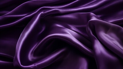 Deep purple velvet with glossy finish.