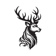 deer head silhouette