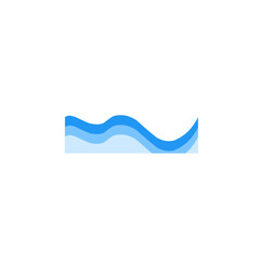 wave background vector abstract