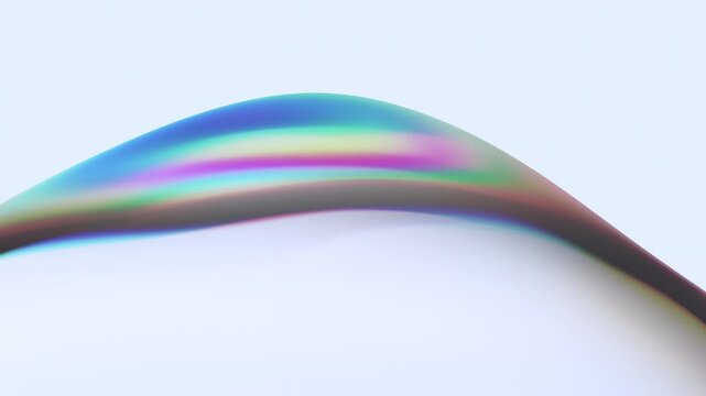 Abstract animation, soft colorful background, 4k seamless looped video, 3d render