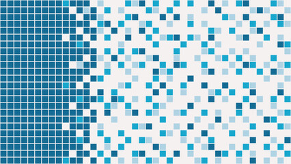 Abstract mosaic pixels background of geometric shapes simple flat style. Vector pattern. ready to use for cloth, textile, wrap and other.