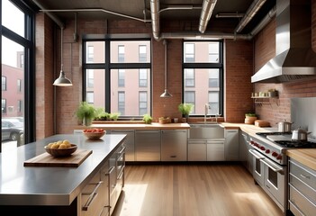 Industrial Chic Kitchen