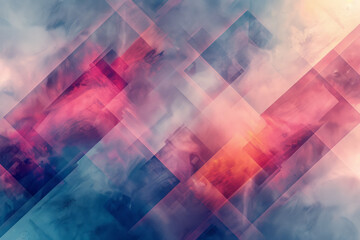 Delicate geometric vector pattern in pastel tones, minimalistic and elegant,