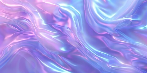Obraz premium Abstract Holographic Background with Wavy Textures