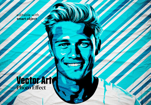 Vector Art Photo Effect