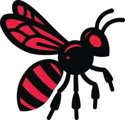 Bee vector illustration