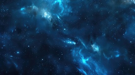 Fototapeta premium Celestial abstract space background featuring shimmering stars and ethereal nebulae, perfect for cosmic-themed designs